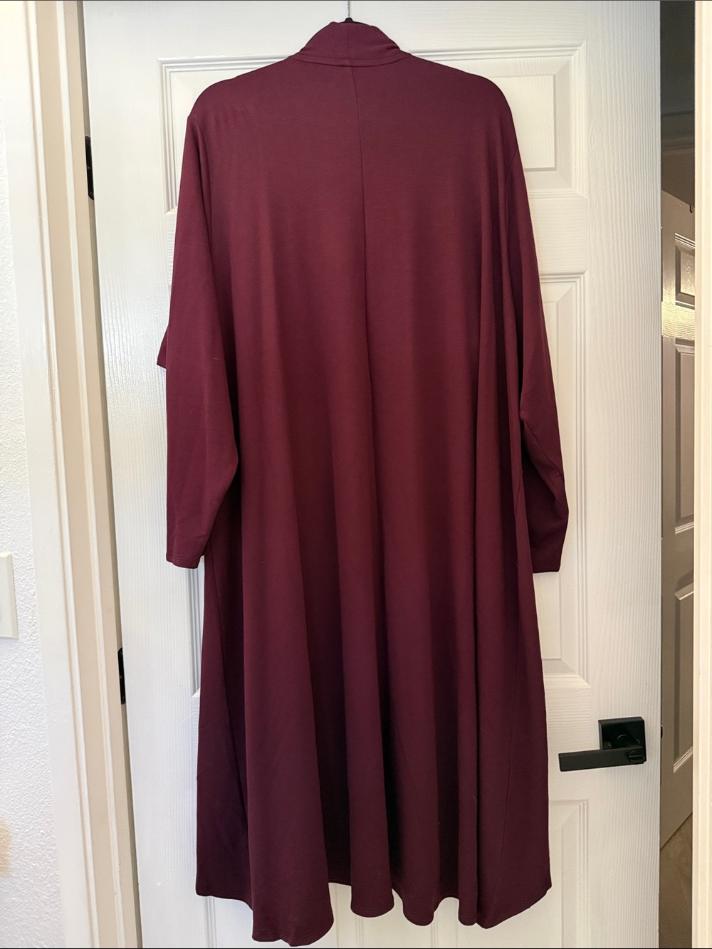 Torrid Super Soft Slub Duster Burgundy - Picture 6 of 6